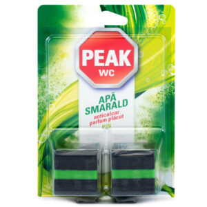 Tablete Peak WC Apa Smarald,Pin 50g