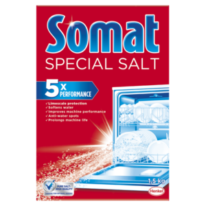 Sare pentru masina de spalat vase Somat 5xPerformance Special Salt 1,5kg